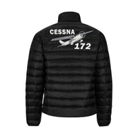 Thumbnail for CESSNA 172 Men's Stand Collar Padded Jacket e-joyer