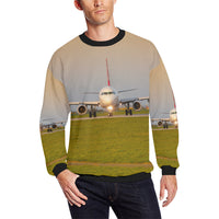 Thumbnail for HOODIE - 84 Men's Oversized Fleece Crew Sweatshirt e-joyer