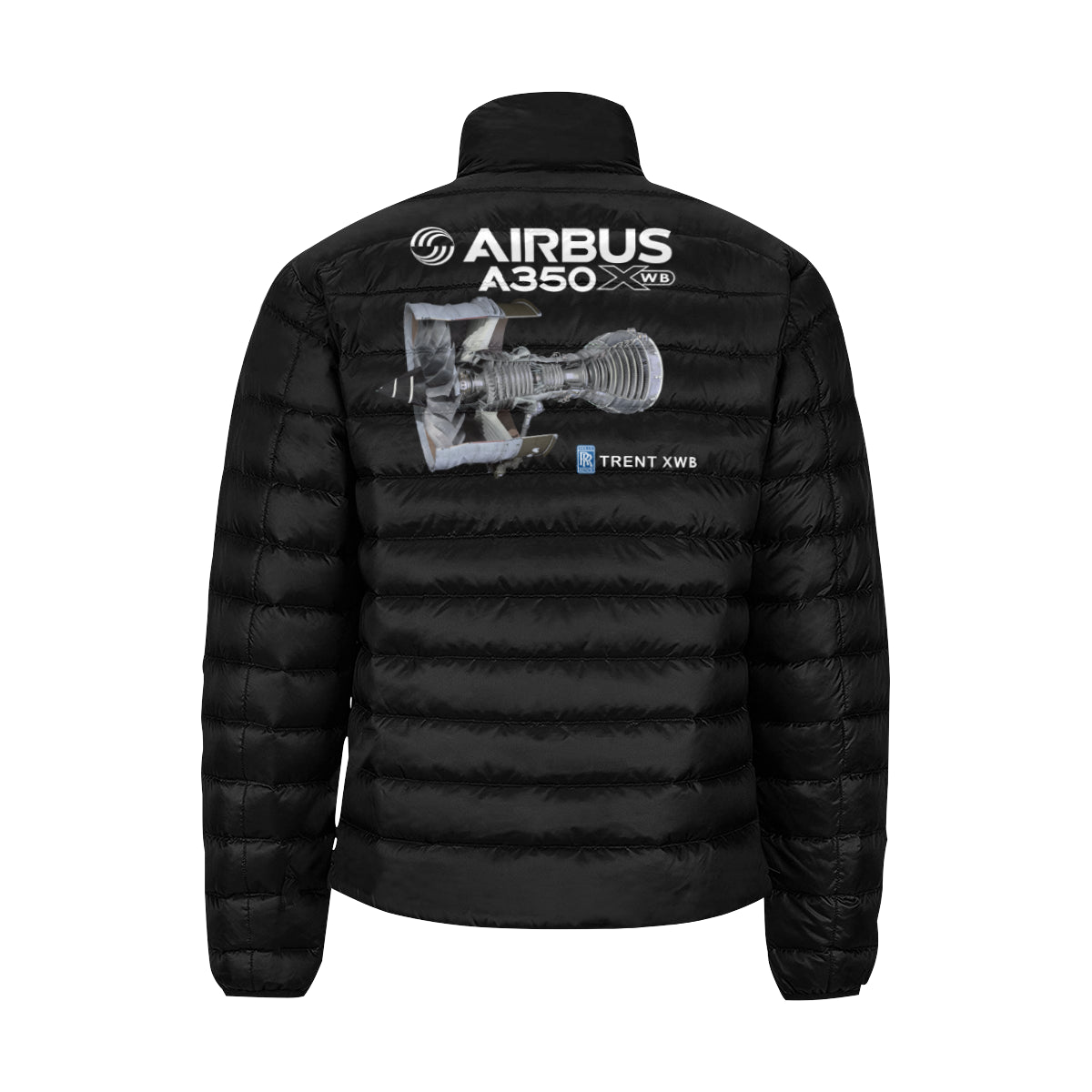 Airbus A350 Men's Stand Collar Padded Jacket e-joyer