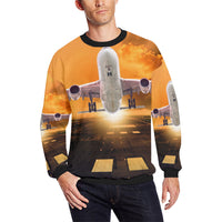 Thumbnail for HOODIE - 79 Men's Oversized Fleece Crew Sweatshirt e-joyer