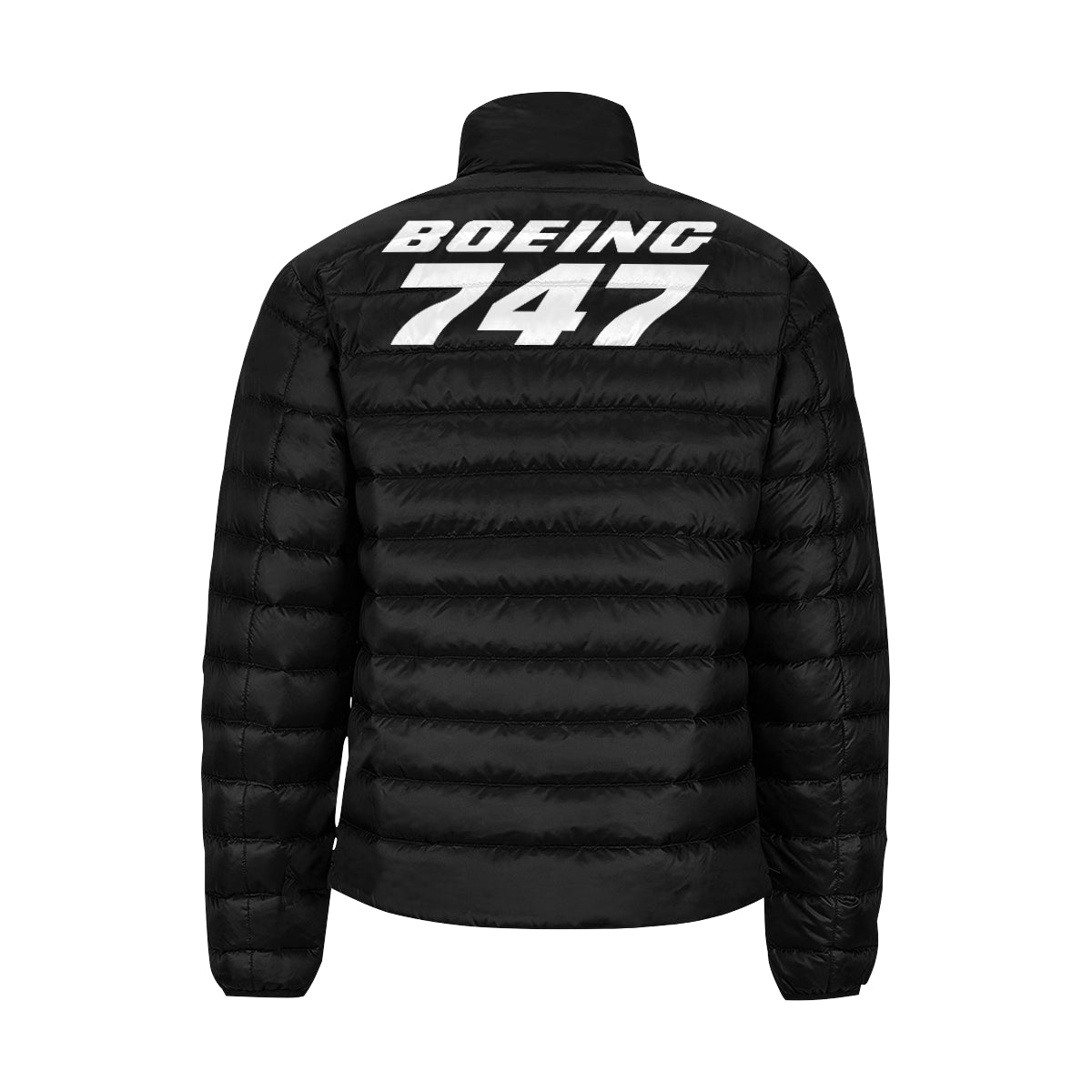 BOEING 747 Men's Stand Collar Padded Jacket e-joyer