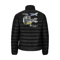 Thumbnail for AIRBUS 380 Men's Stand Collar Padded Jacket e-joyer