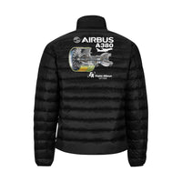 Thumbnail for AIRBUS 380 Men's Stand Collar Padded Jacket e-joyer