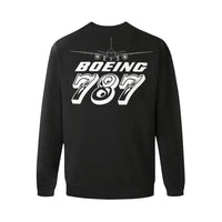 Thumbnail for BOEING 787 Men's Oversized Fleece Crew Sweatshirt e-joyer