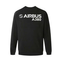 Thumbnail for AIRBUS 380 Men's Oversized Fleece Crew Sweatshirt e-joyer