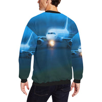 Thumbnail for HOODIE - 17 Men's Oversized Fleece Crew Sweatshirt e-joyer