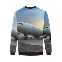 Thumbnail for HOODIE - 58 Men's Oversized Fleece Crew Sweatshirt e-joyer