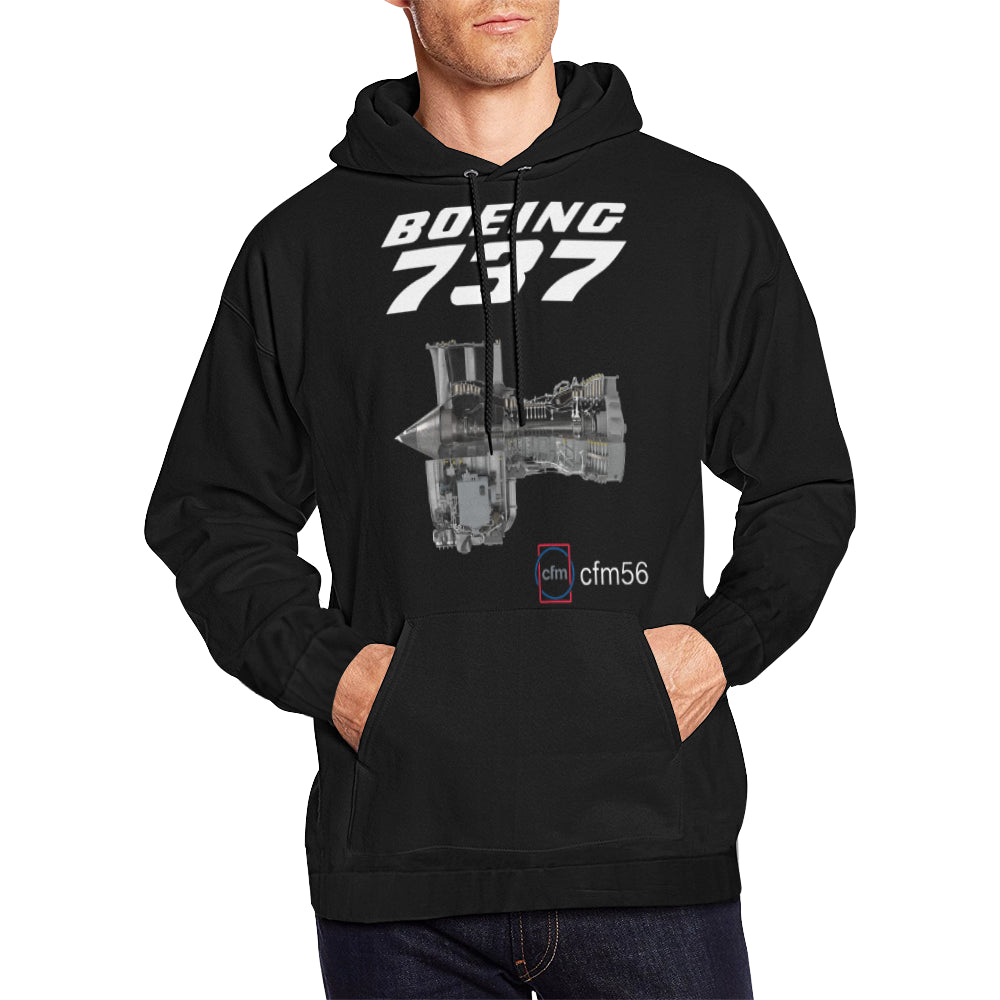 BOEING 737 All Over Print Hoodie jacket e-joyer