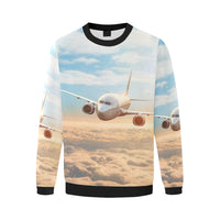 Thumbnail for HOODIE - 122 Men's Oversized Fleece Crew Sweatshirt e-joyer