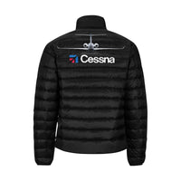 Thumbnail for CESSNA Men's Stand Collar Padded Jacket e-joyer