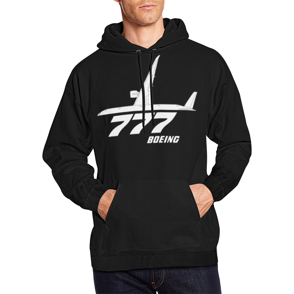 BOEING 777 All Over Print Hoodie Jacket e-joyer