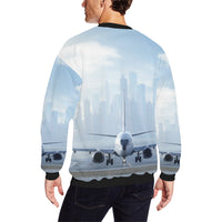 Thumbnail for HOODIE - 27 Men's Oversized Fleece Crew Sweatshirt e-joyer