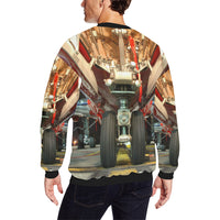 Thumbnail for HOODIE - 8 Men's Oversized Fleece Crew Sweatshirt e-joyer