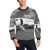 Thumbnail for HOODIE - 59 Men's Oversized Fleece Crew Sweatshirt e-joyer