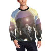 Thumbnail for HOODIE - 114 Men's Oversized Fleece Crew Sweatshirt e-joyer