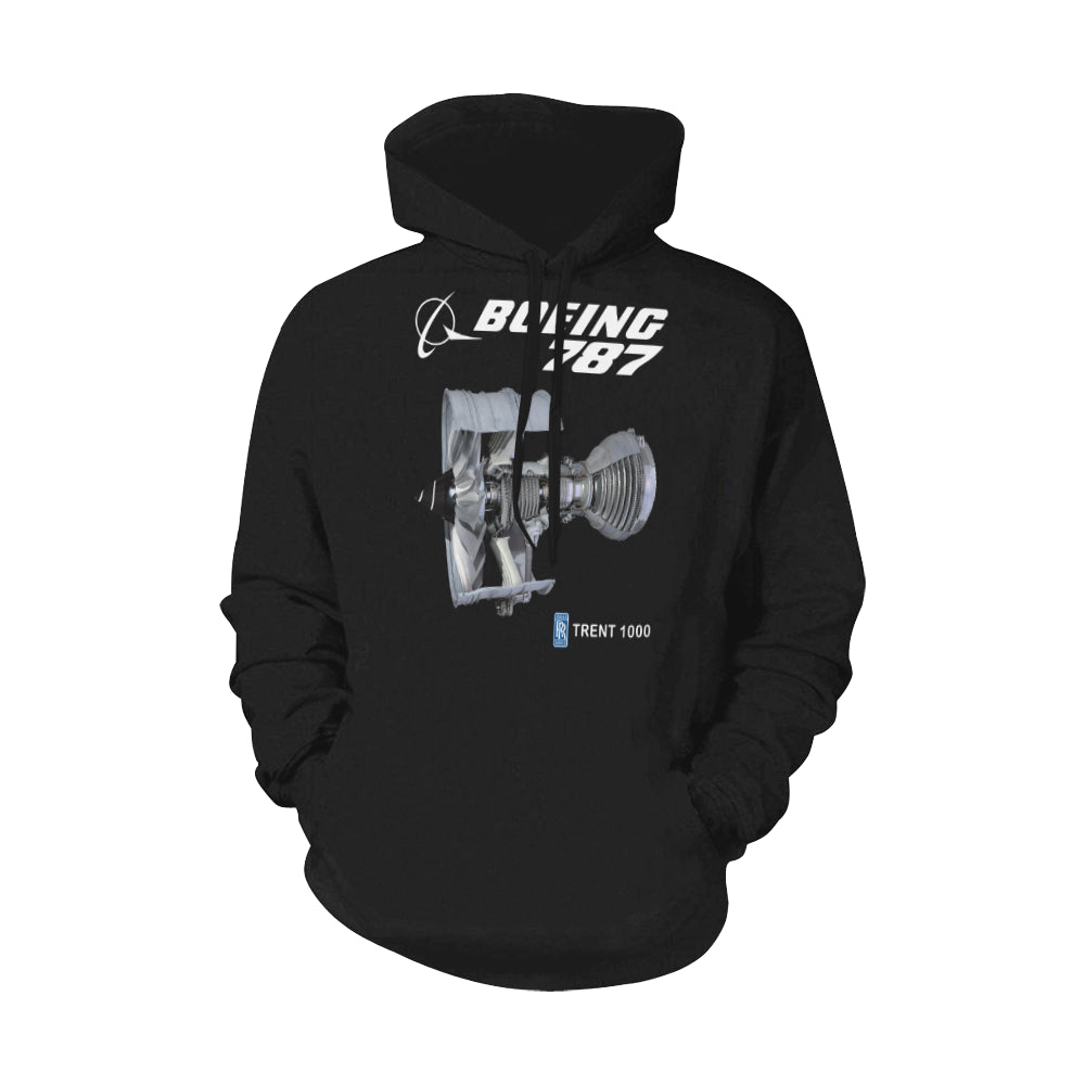 BOEING 787 All Over Print Hoodie jacket e-joyer