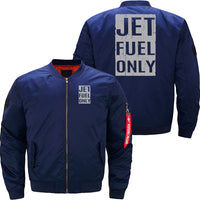 Thumbnail for Cool Jet Fuel Only Distressed Air Force gift JACKET THE AV8R