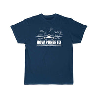 Thumbnail for How Planes Fly Funny Aerospace Engineer T-SHIRT THE AV8R