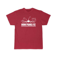 Thumbnail for How Planes Fly Funny Aerospace Engineer T-SHIRT THE AV8R