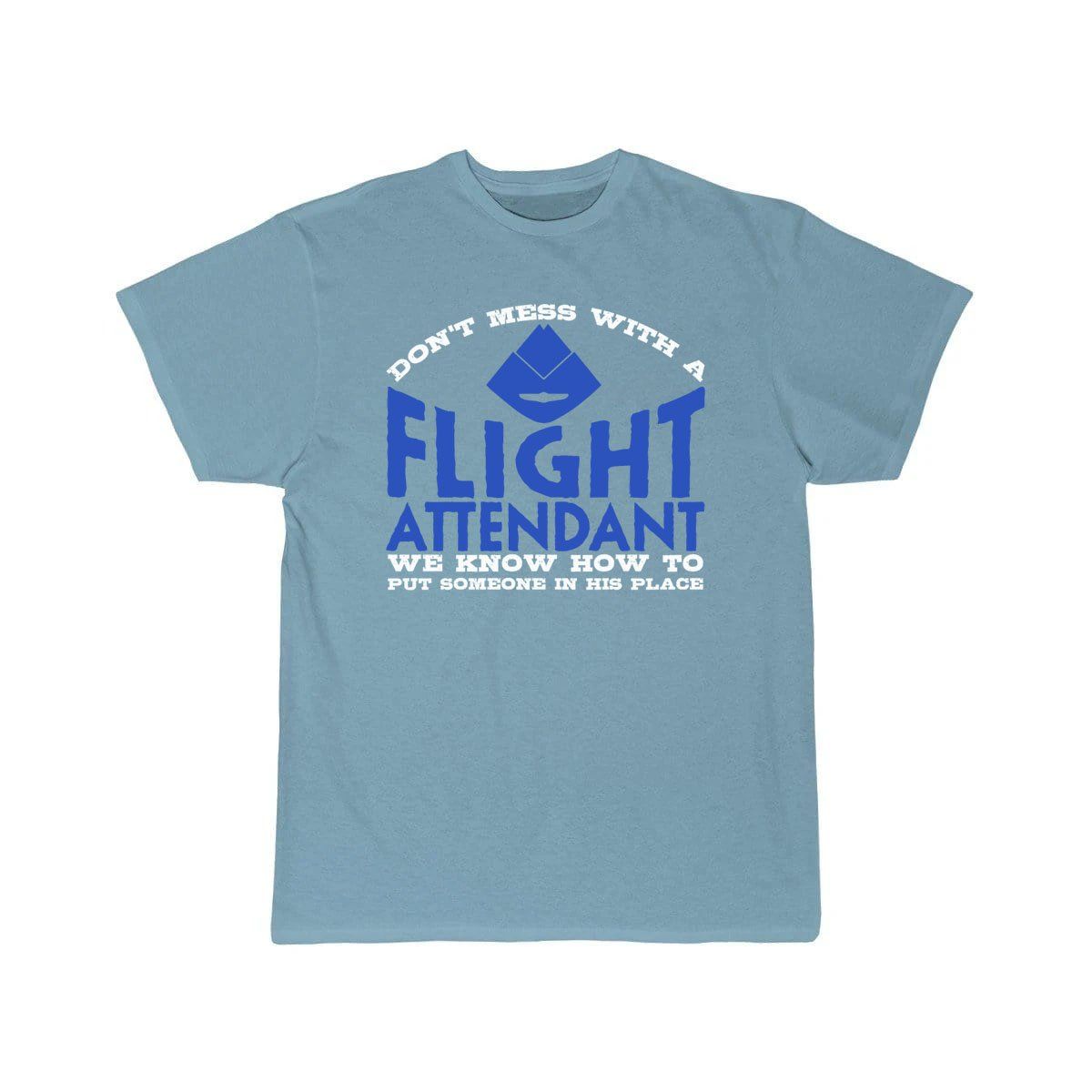 Flight Attendant Joke Always Right Stewardess T-SHIRT THE AV8R