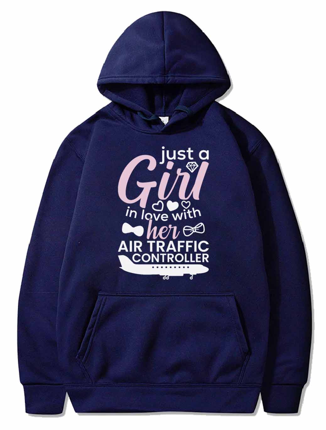 Girl In Love Funny Air Traffic Controller Wife PULLOVER THE AV8R