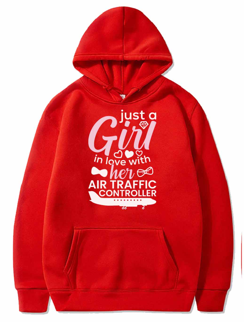 Girl In Love Funny Air Traffic Controller Wife PULLOVER THE AV8R