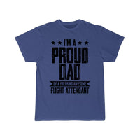 Thumbnail for flight attendant dad papa T-SHIRT THE AV8R