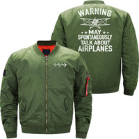 Thumbnail for May Spontaneous Talk About Airplanes - Pilot JACKET THE AV8R