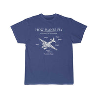 Thumbnail for How Planes Fly Airplane Aerospace Engineering T-SHIRT THE AV8R