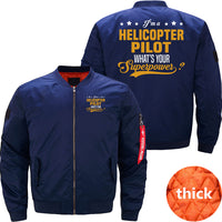 Thumbnail for Helicopter Pilot JACKET THE AV8R