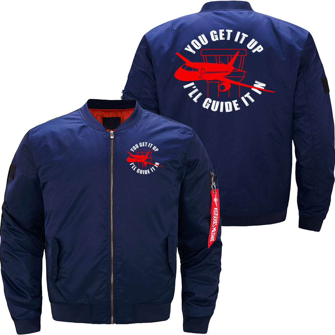 Plane Aircraft Airfield Air Traffic Controller JACKET THE AV8R