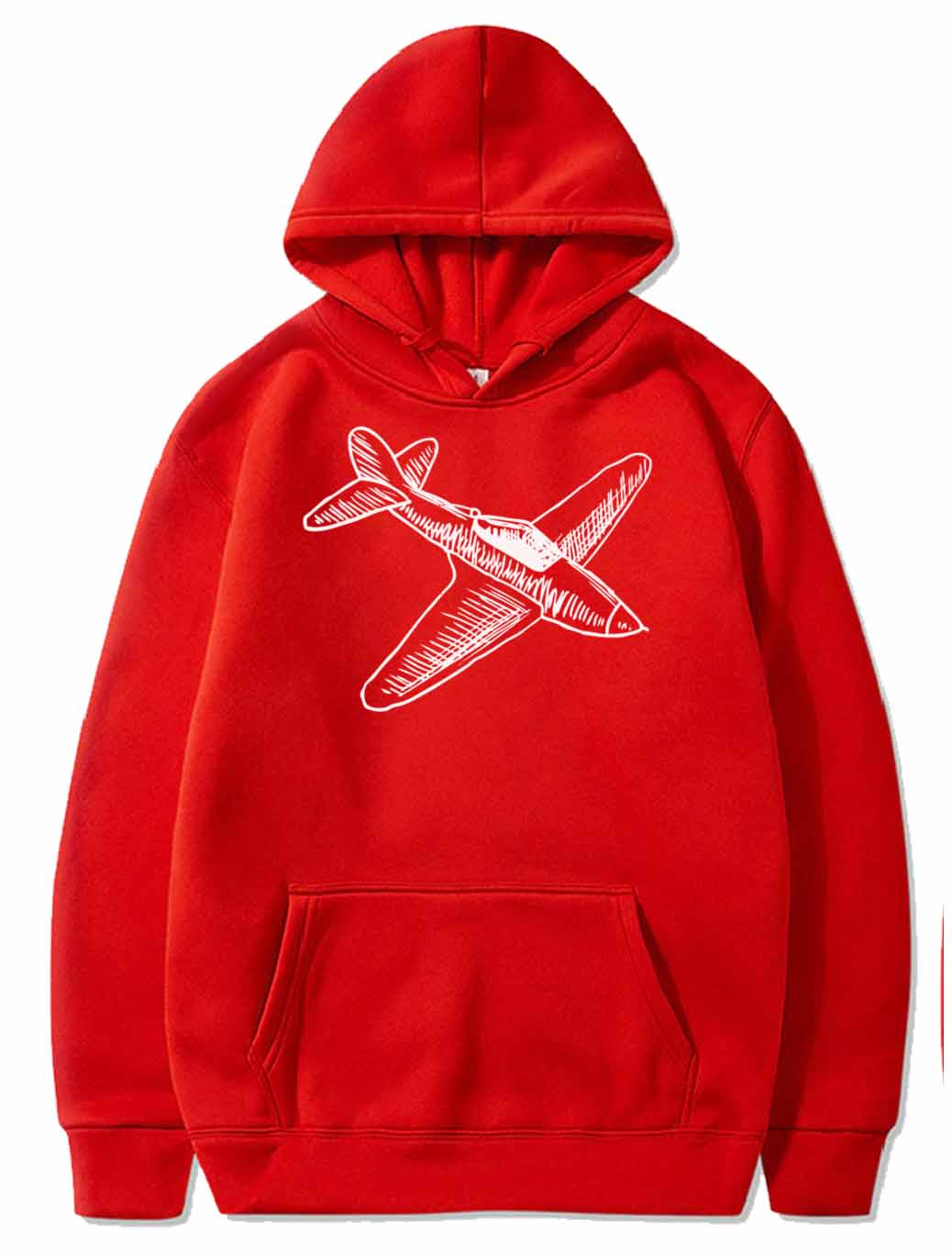 Airplane Doodle Sketch PULLOVER THE AV8R