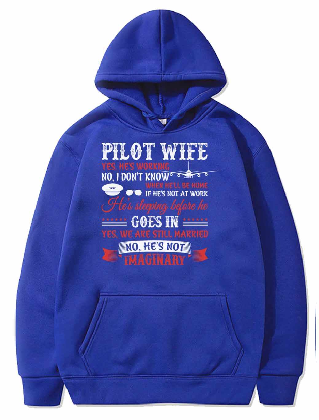 Pilot Wife PULLOVER THE AV8R