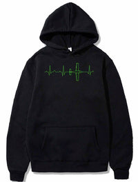 Thumbnail for Airplane Pilot Heartbeat PULLOVER THE AV8R