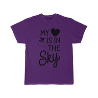 Thumbnail for Flight Attendant Shirt For Women Mom My Heart Is T-SHIRT THE AV8R