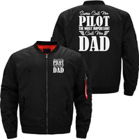 Thumbnail for Pilot Dad Fighter Jet Aircraft Airplane JACKET THE AV8R