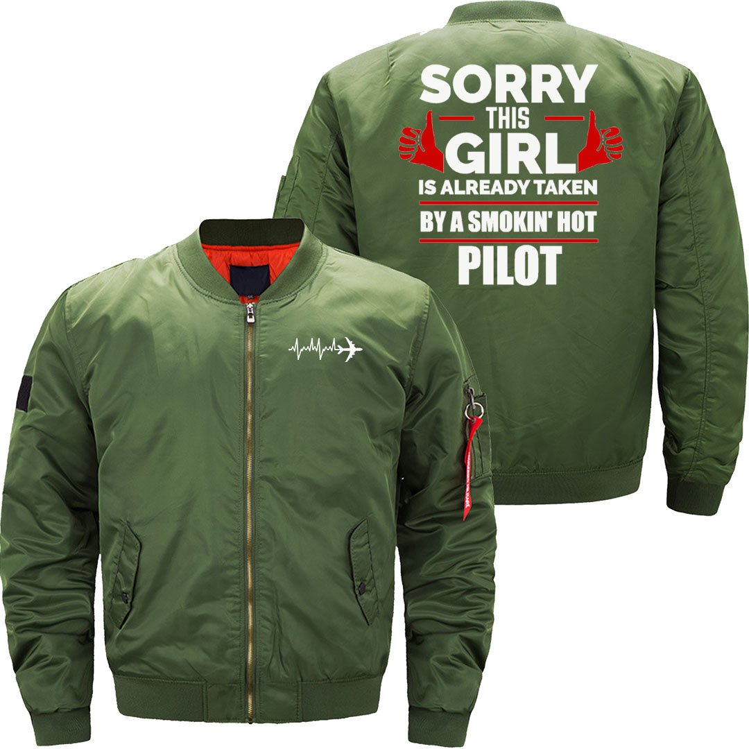 Sorry Girl Already taken by hot Pilot JACKET THE AV8R