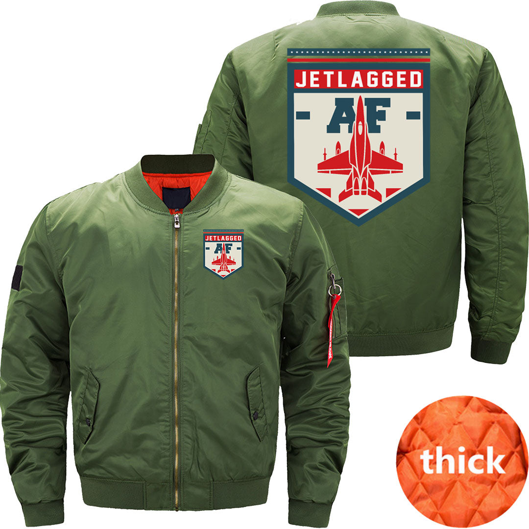 Jet Lag AF Jet Fighter Pilot JACKET THE AV8R