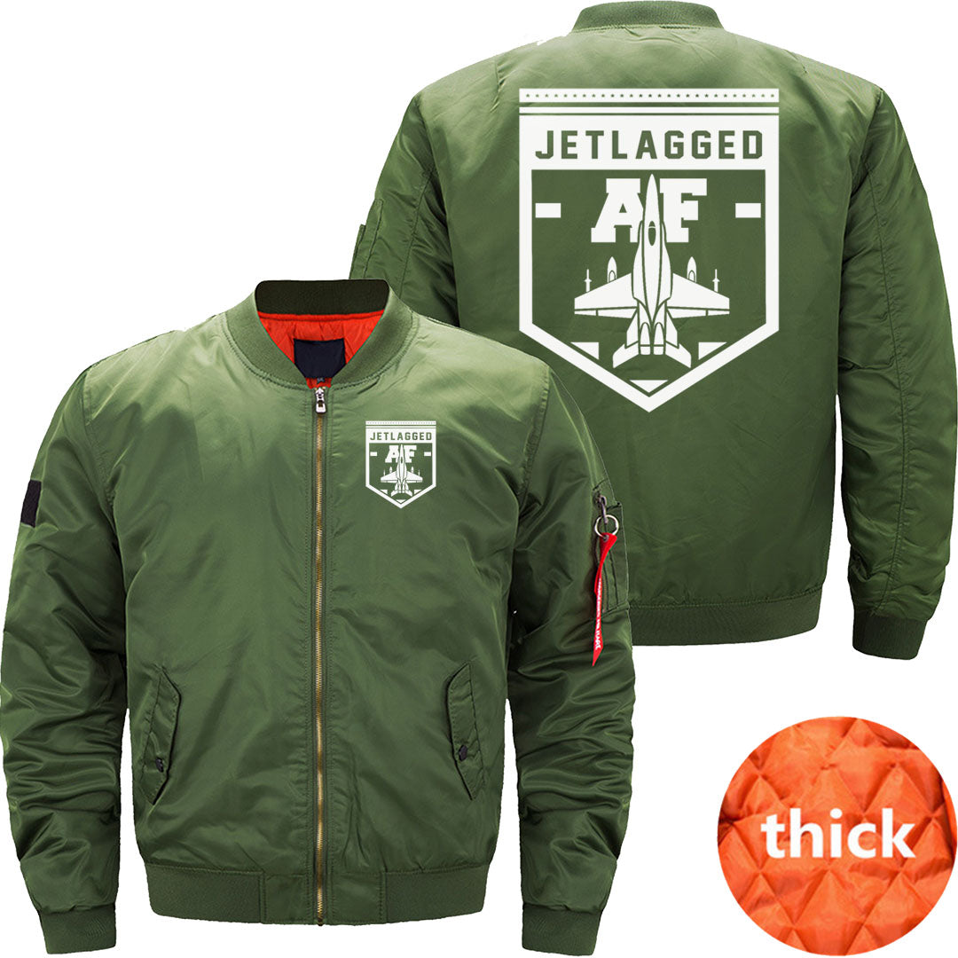 Jet Lag AF Jet Fighter Pilot Air Force Aviato JACKET THE AV8R