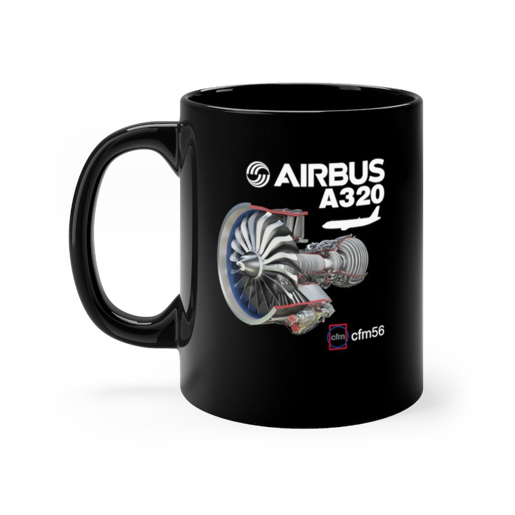 AIRBUS A320  DESIGNED MUG Printify