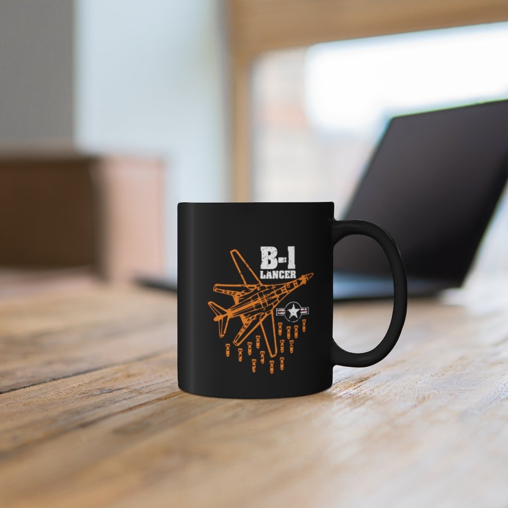 B-1 LANCER DESIGNED - MUG Printify