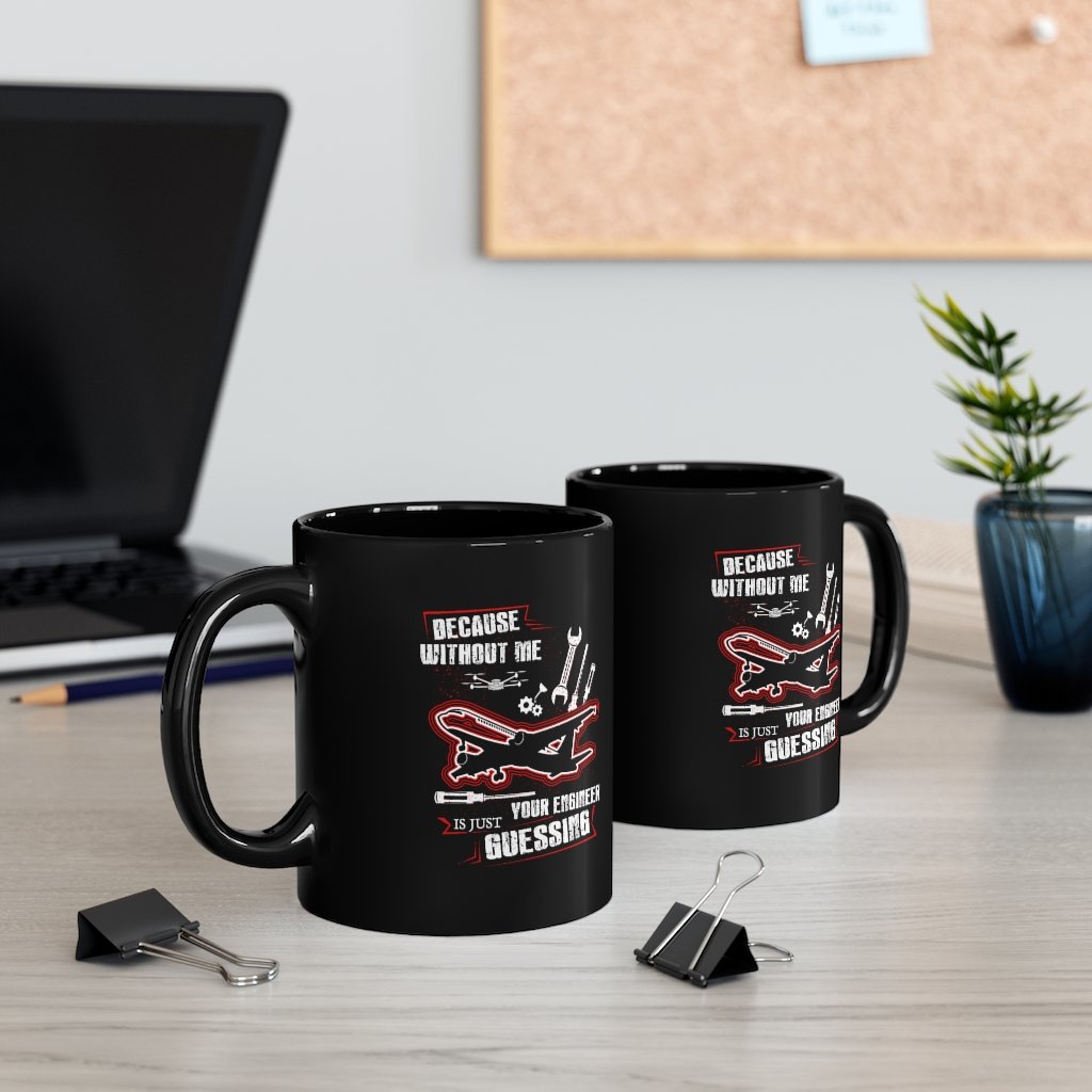 DECAUSE WITHOUT ME DESIGNED - MUG Printify