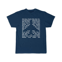 Thumbnail for AVIATION PHONETIC ALPHABET  DESIGNED T SHIRT THE AV8R