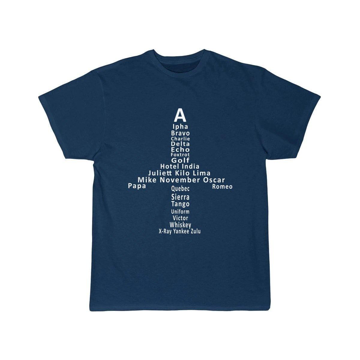 AVIATION PHONETIC ALPHABET DESIGNED T SHIRT THE AV8R