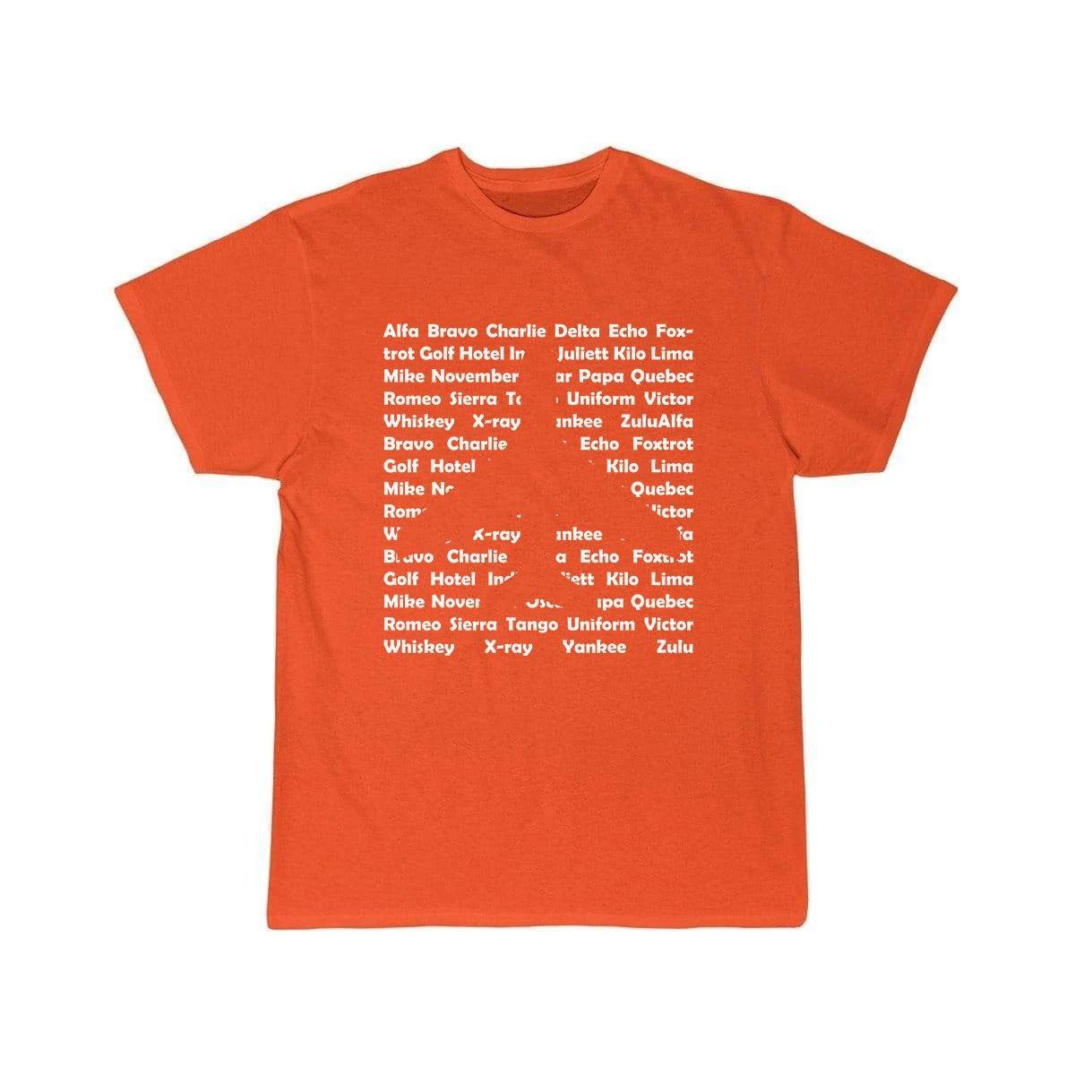 AVIATION PHONETIC ALPHABET  DESIGNED T SHIRT THE AV8R