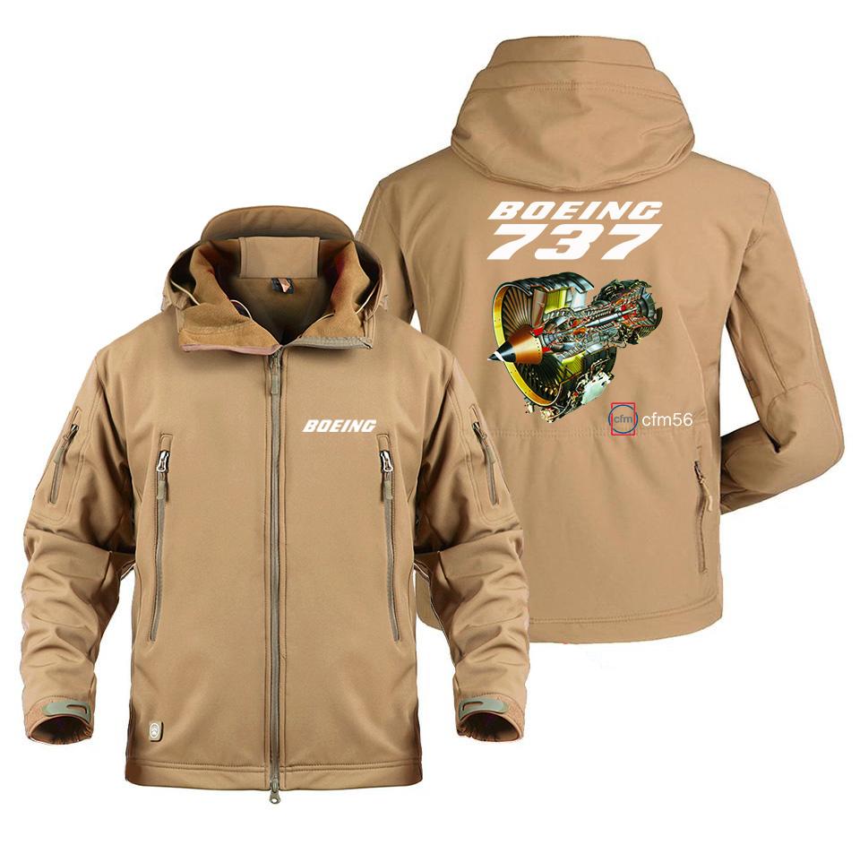 B737 CFM56 DESIGNED MILITARY FLEECE THE AV8R