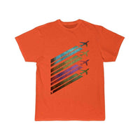 Thumbnail for Airplanes contrails retro vintage T-SHIRT THE AV8R