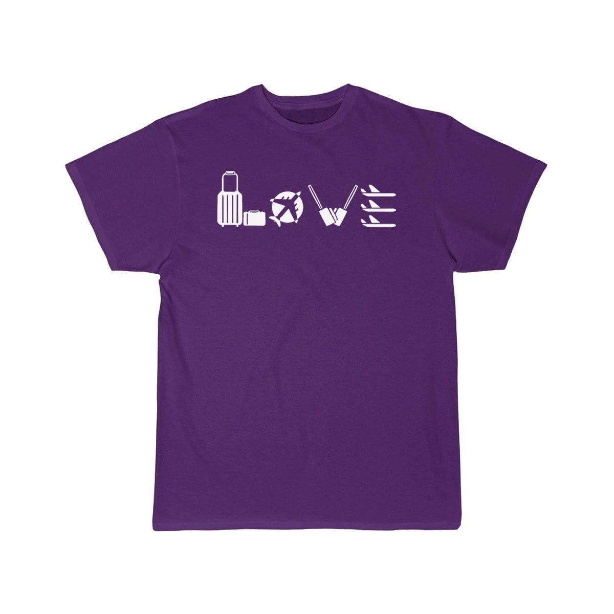 Gift for Flight Attendant Cabin Crew Love Flight T-SHIRT THE AV8R