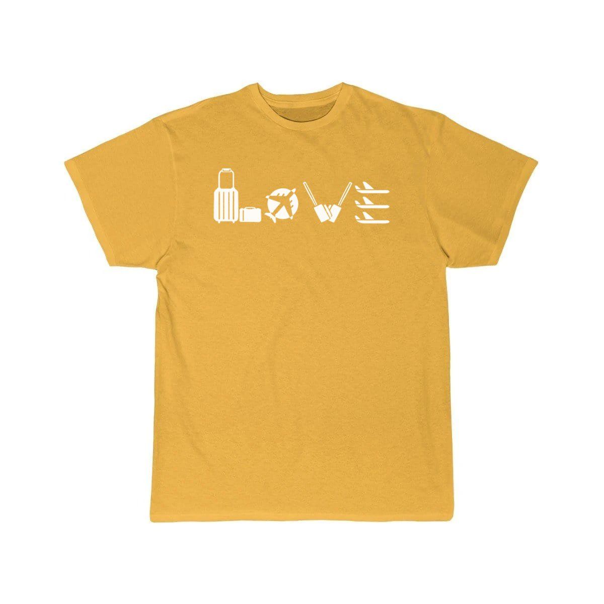 Gift for Flight Attendant Cabin Crew Love Flight T-SHIRT THE AV8R