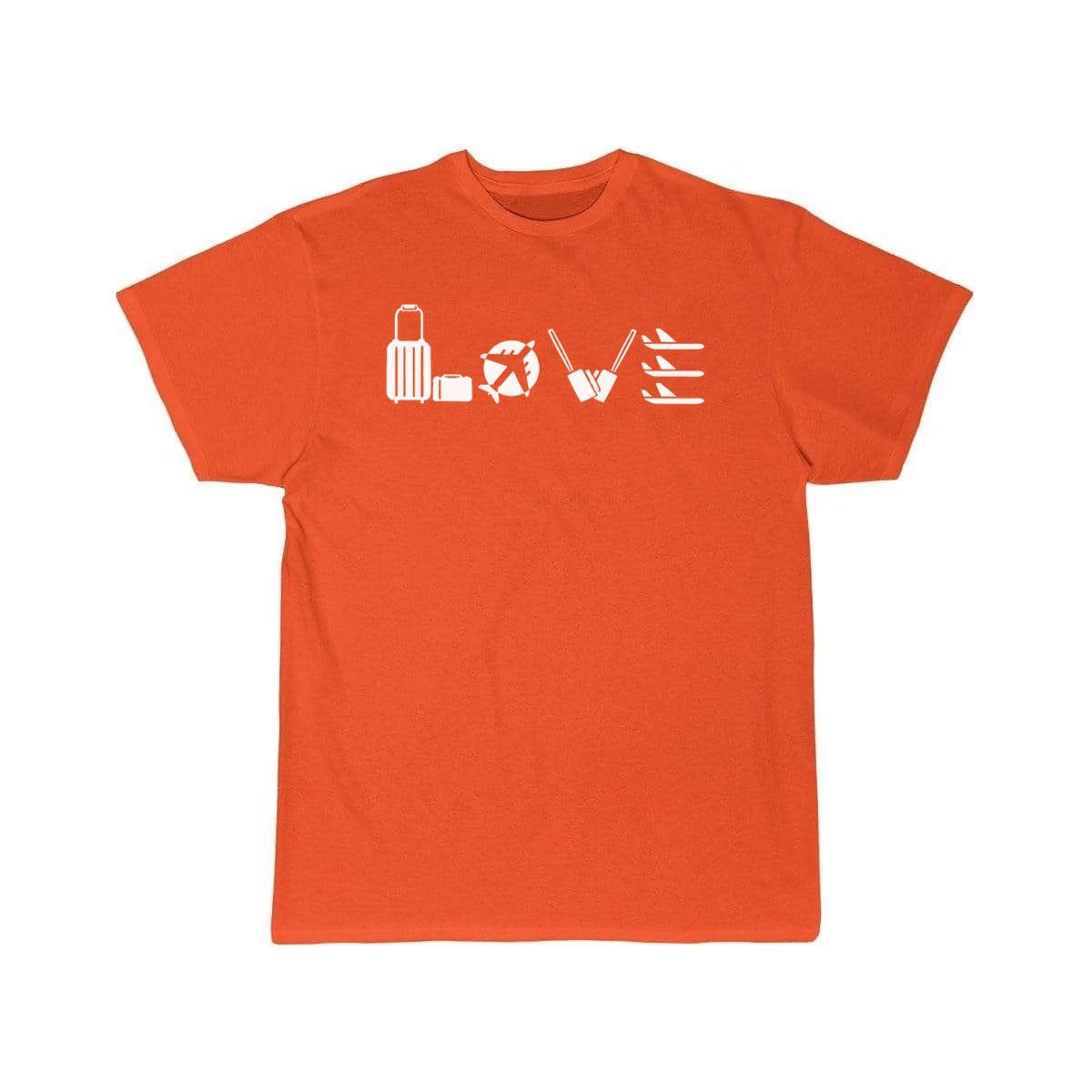 Gift for Flight Attendant Cabin Crew Love Flight T-SHIRT THE AV8R